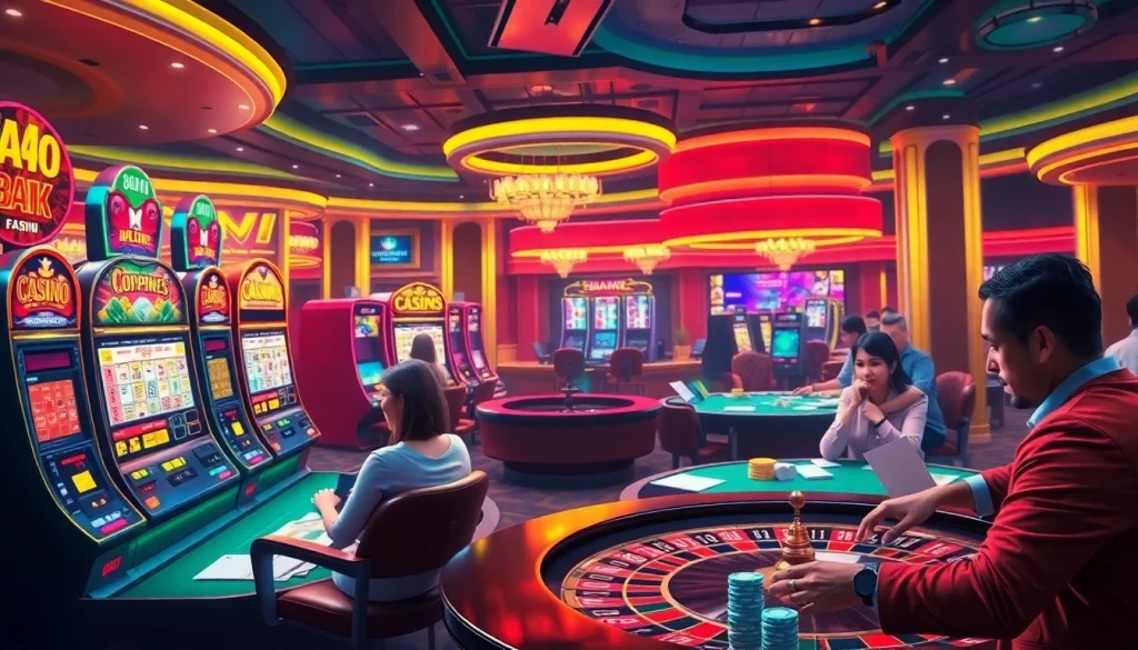 situs apiraja88 offers an exciting casino experience with vibrant slot machines and poker games.