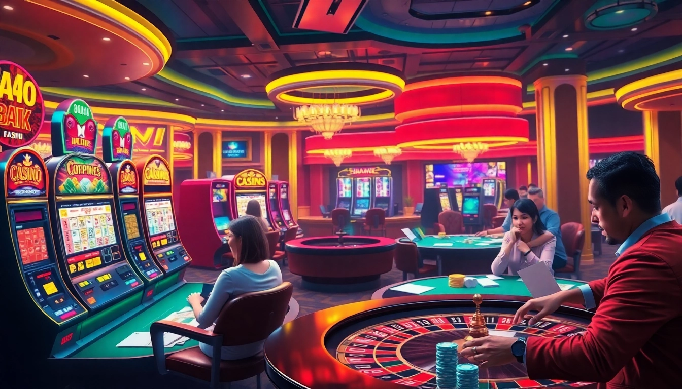 situs apiraja88 offers an exciting casino experience with vibrant slot machines and poker games.