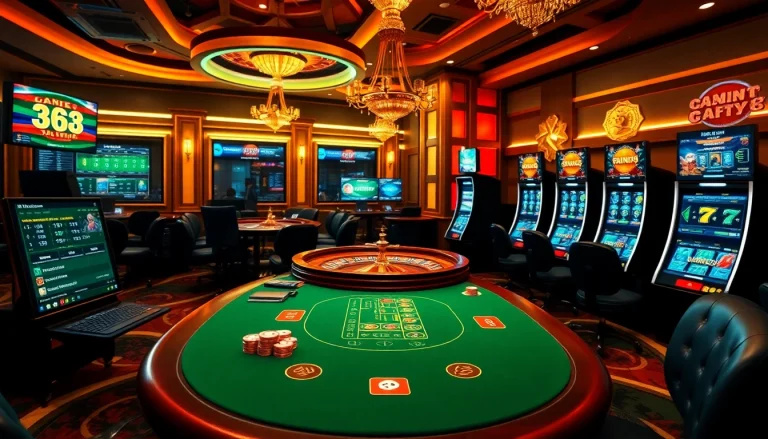 Experience thrilling gameplay at 789BET with lively casino tables, slot machines, and poker games.