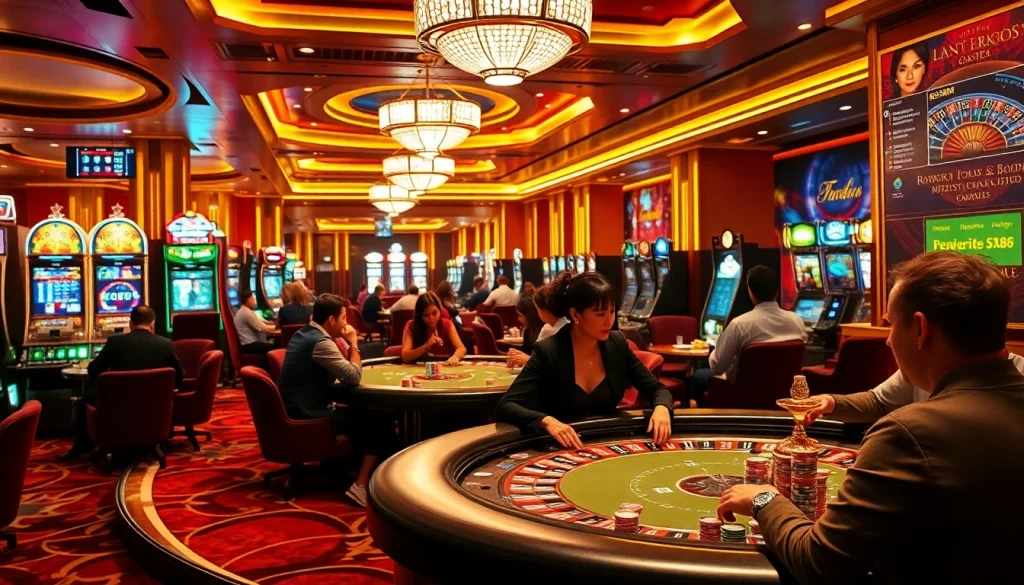 Engage in thrilling gaming with exciting visuals at https://sx88.site/ featuring lively casino tables and players.