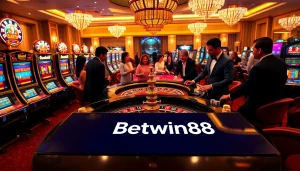 Experience the energy of Betwin88 with engaging casino games and vibrant slot machines.
