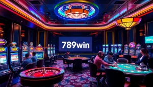 Experience an exhilarating moment at 789win casino featuring dynamic gameplay and vibrant atmosphere.
