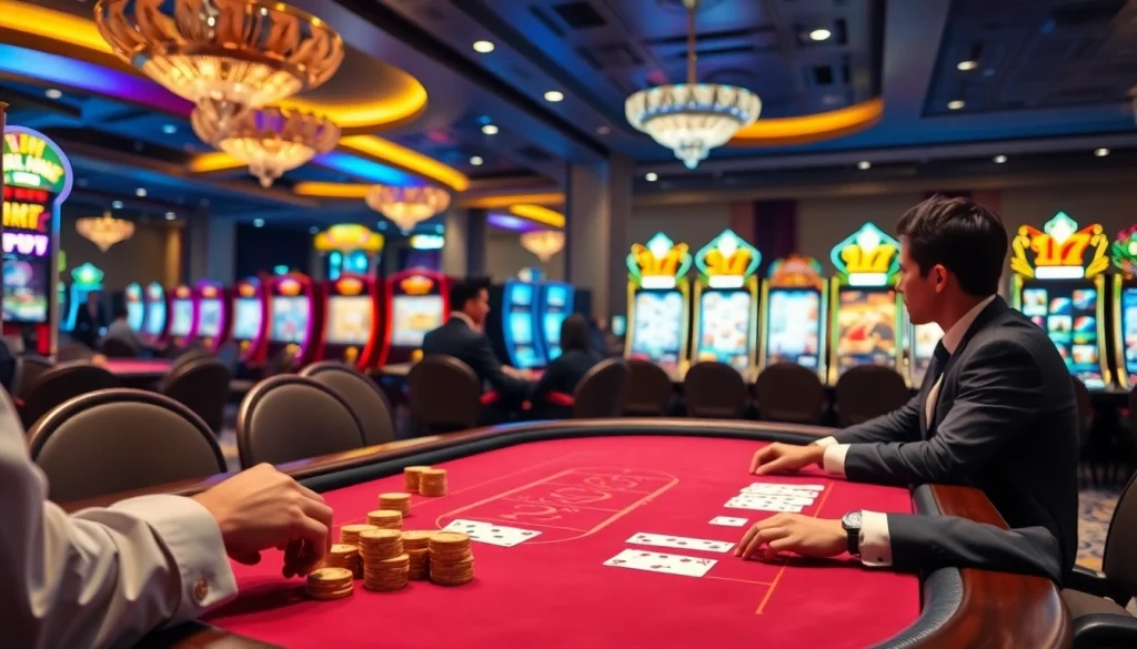 Situs apiraja88 brings thrilling poker action to life at an elegant casino table.