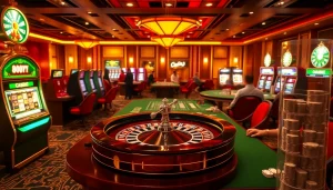 Engaging players at a luxurious gaming table at https://rr88co.net/ casino.