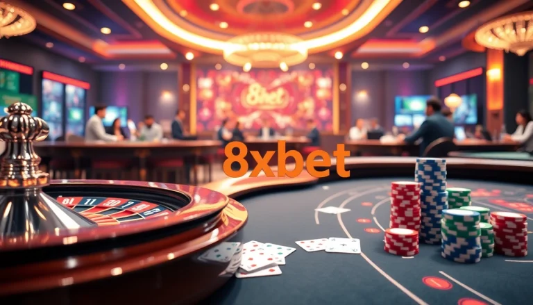 Engage in thrilling betting action at 8xbet with vibrant casino games and exclusive promotions.