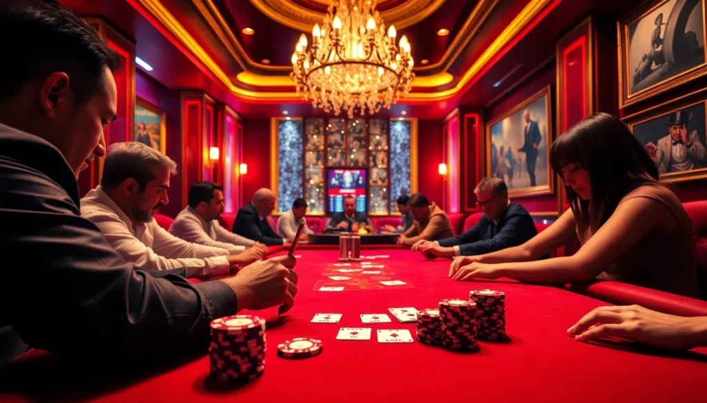 Experience luxury gambling at https://abc8.luxury/ with a vibrant poker table and polished chips.