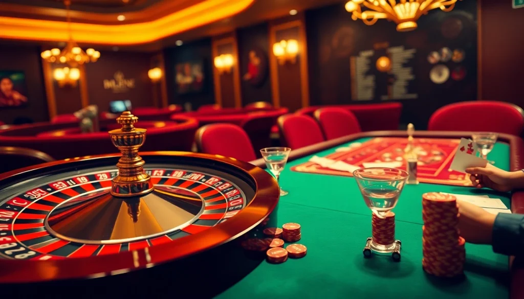 Experience the thrill of high-stakes gambling at https://www.6l777.club/ with a luxurious casino scene.