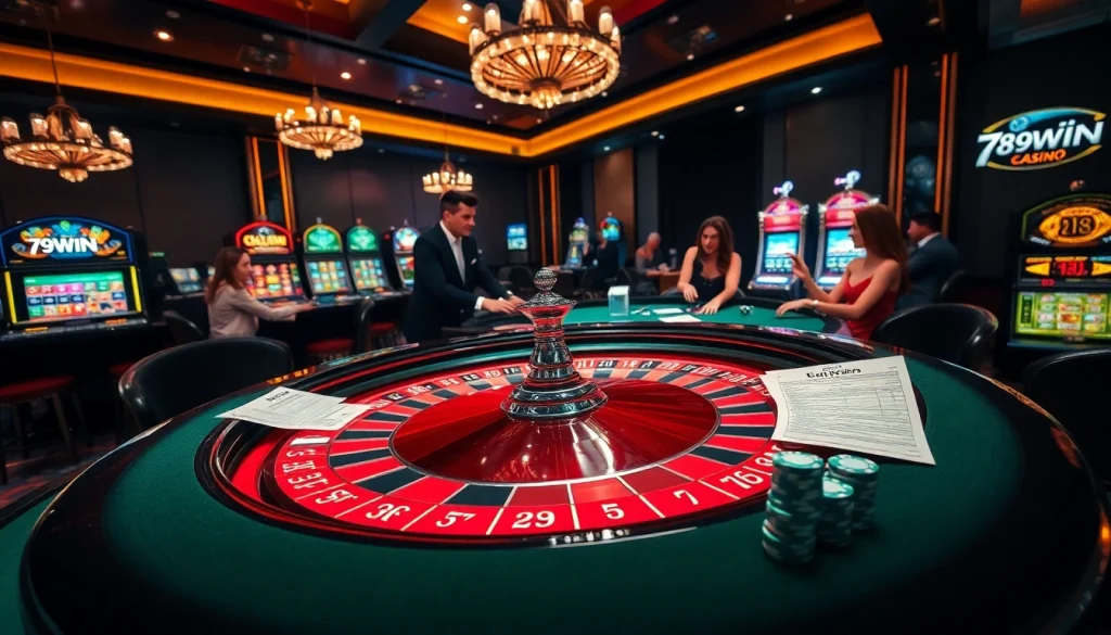 Experience the thrill of 789WIN casino with roulette, poker, and exciting slot machines.