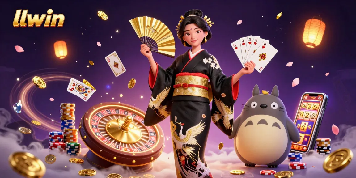 Experience winning fun at llwin with dynamic casino elements and festive characters.