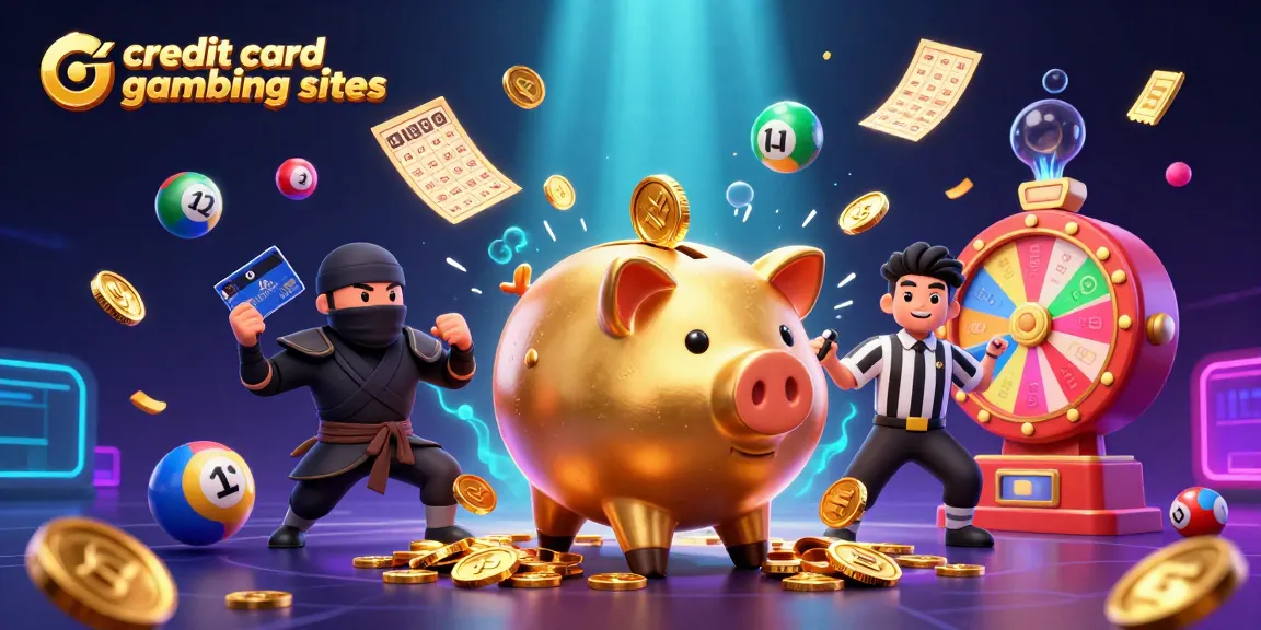 Engaging scene showcasing vibrant credit card gambling sites with dynamic tournament features and exciting characters.