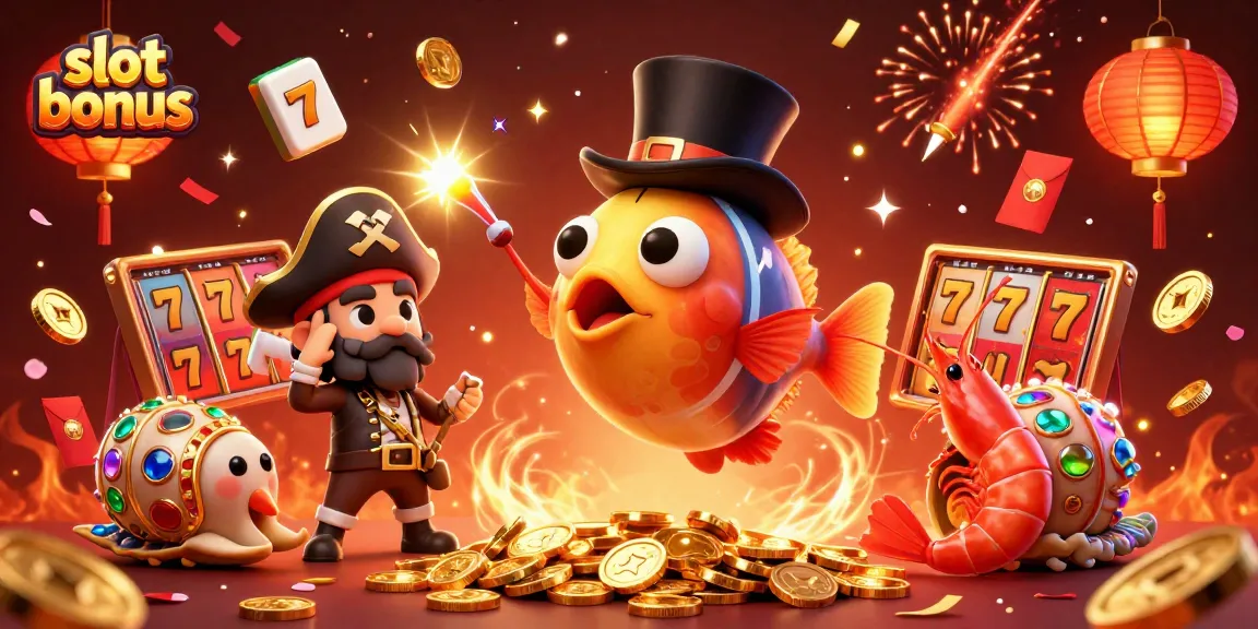 Experience the excitement of the slot bonus with vibrant characters and dynamic elements showcasing casino fun.
