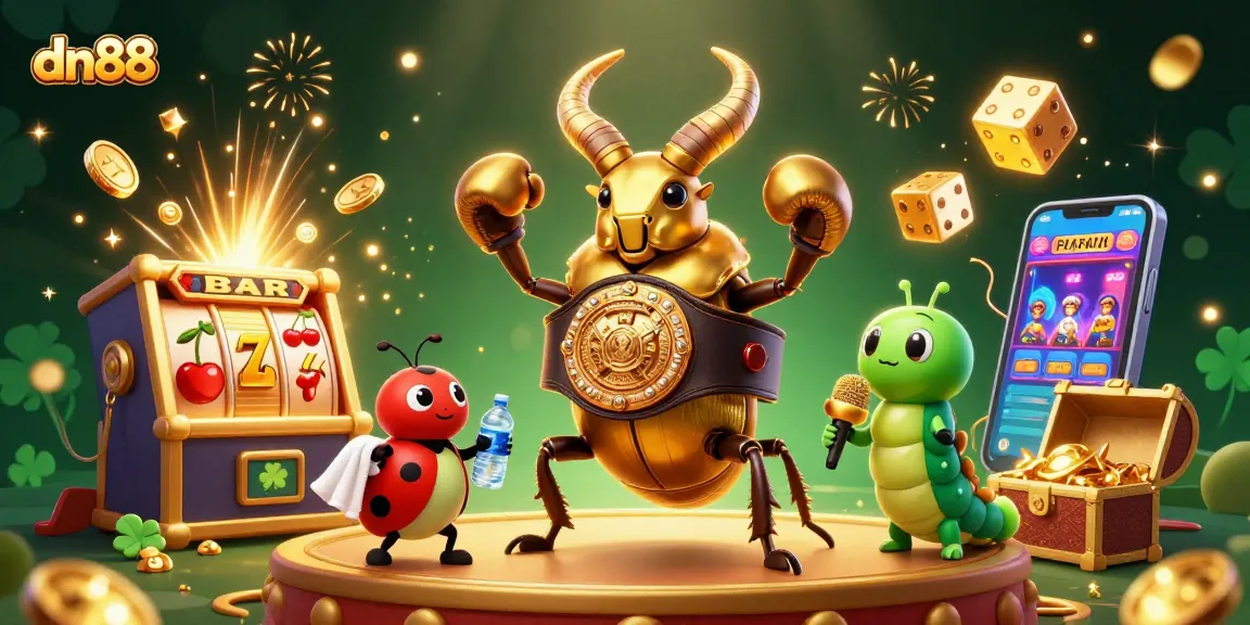 Experience thrilling gameplay at dn88 with vibrant casino champions amidst jackpot bursts.