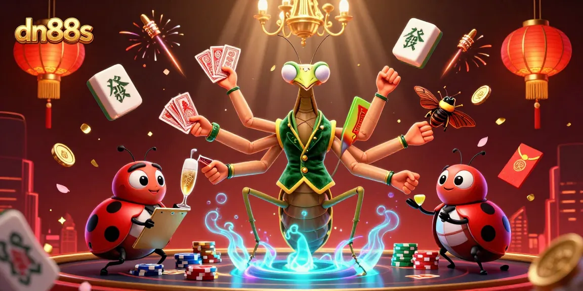 Experience thrilling betting action at dn88s with vibrant 3D casino elements and engaging characters.